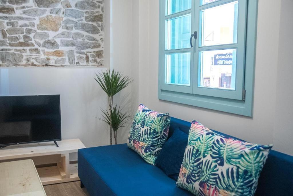Agiopetra Lofts Daire Kavala Dış mekan fotoğraf